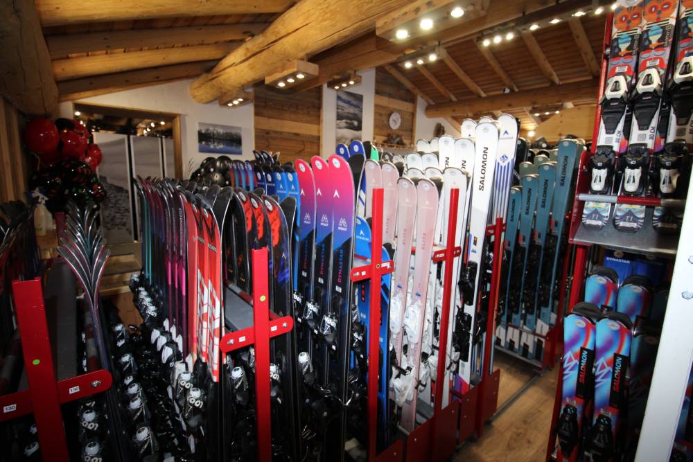 matériel de ski bonneval